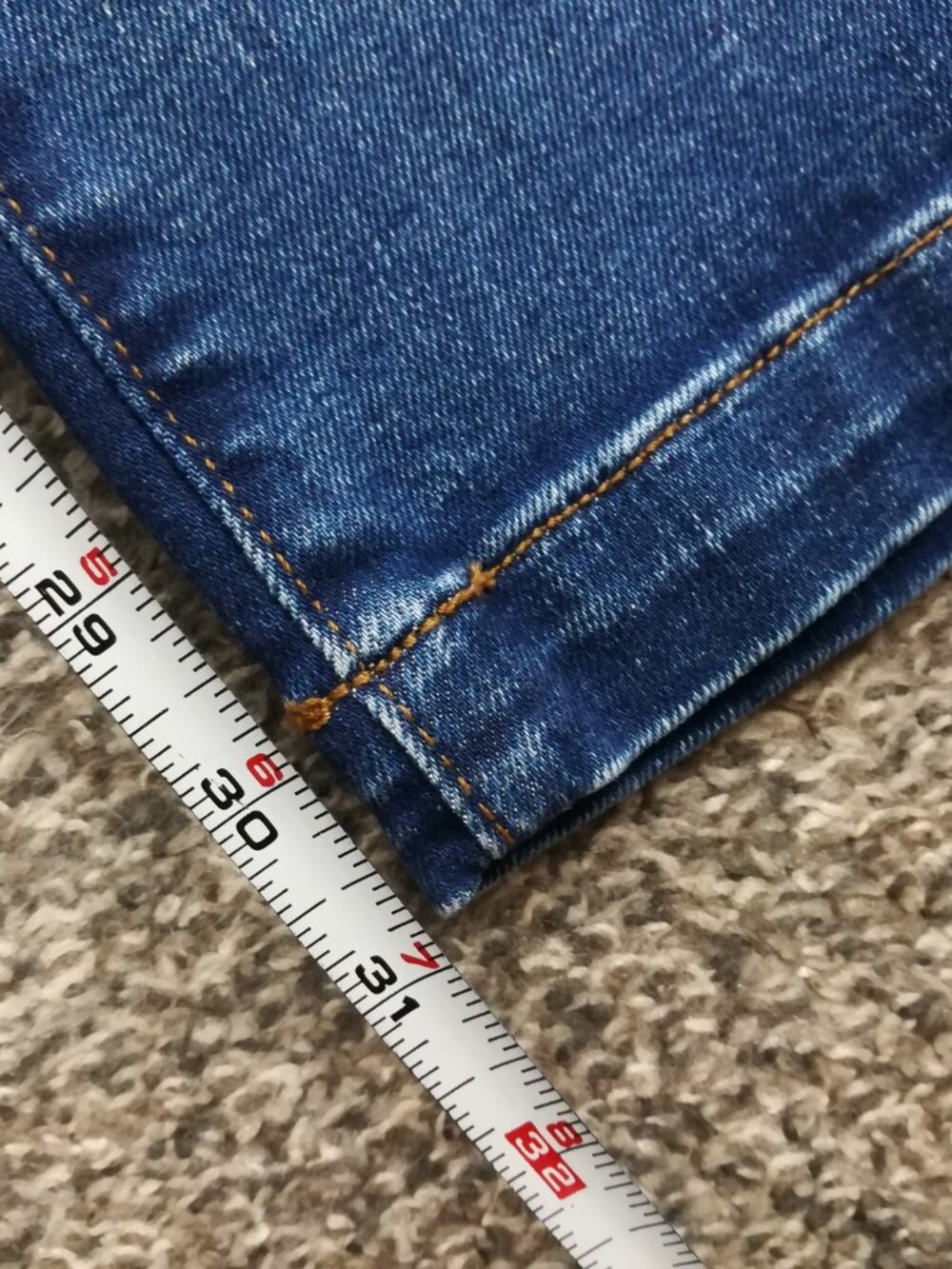 NWT 2024 Madewell Jeans Emmett Wide Leg Patch Pocket Blue Womens 29 NR479 $138 - Picture 10 of 13